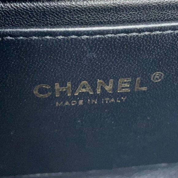 CHANEL Boy Chanel ChainShoulder Bag Size Small Calfskin Black - Picture 11 of 13